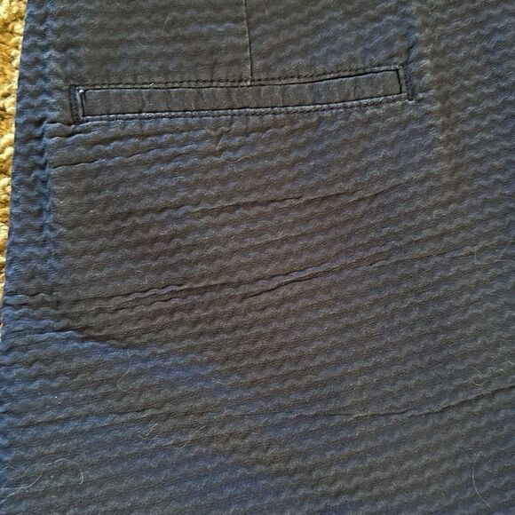 Lilly Pulitzer | Navy The Buttercup 5in Scalloped Shorts | 6 - Picture 8 of 8